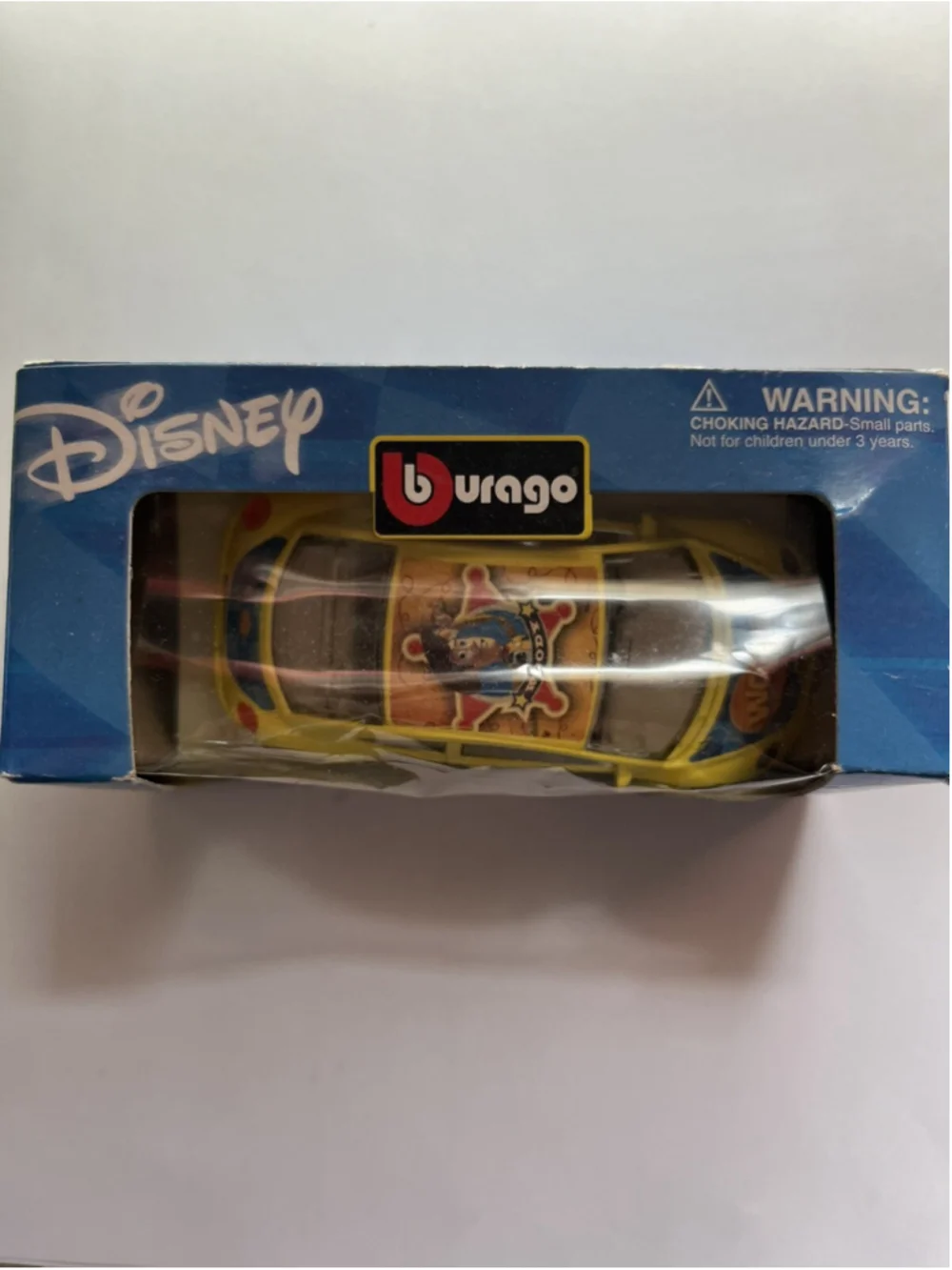Disney bburago Toy Story's Woody Car 1/43 Diecast In Box Italy TOO CUTE ,SEE